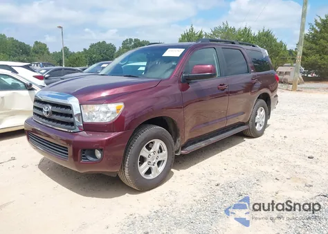 2008 Toyota Sequoia Sr5 5.7L V8 z USA, uszkodzony, nr VIN 5TDBY64A08S014500